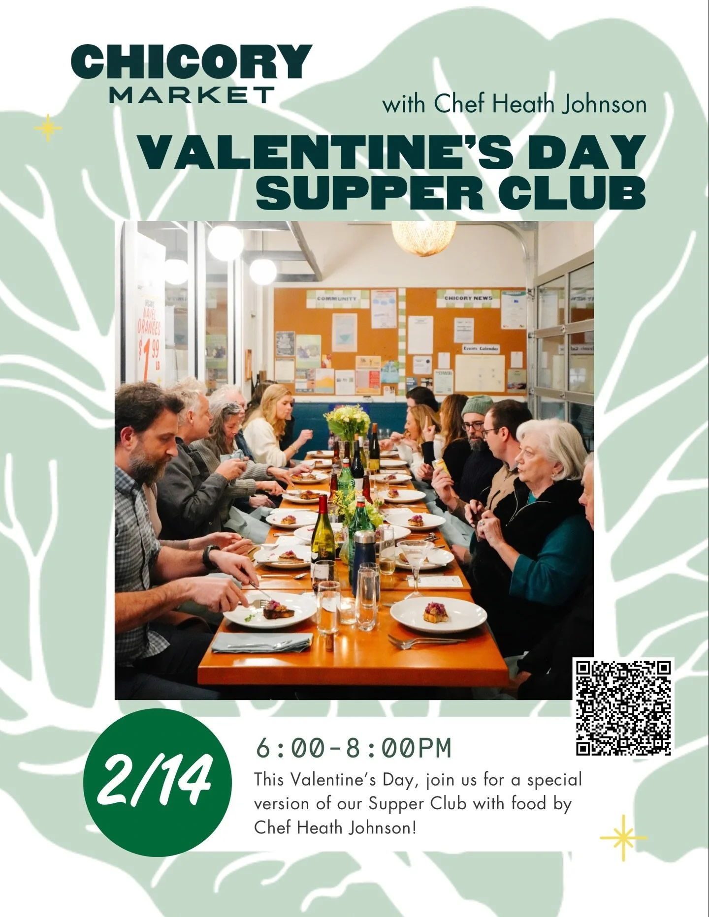 💕 Looking for Valentine&rsquo;s Day plans? 💕

Our next Supper Club is happening next weekend! If you need a resy, look no further. This one-of-a-kind dinner is always delicious and the perfect unique way to celebrate with your partner.

Swipe to se