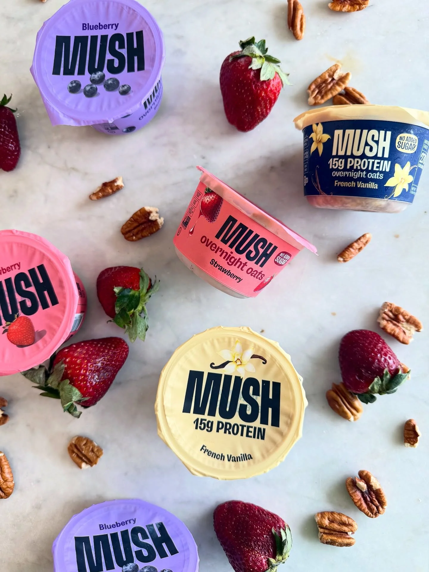 🍓 @mush is on sale all month long! 🍓

We love @mush for an easy, healthy breakfast. They&rsquo;re dairy free, high in protein and totally delicious. Pair them with local strawberries from @cherrycreekorchards and @moonlakepecans and you&rsquo;ve go