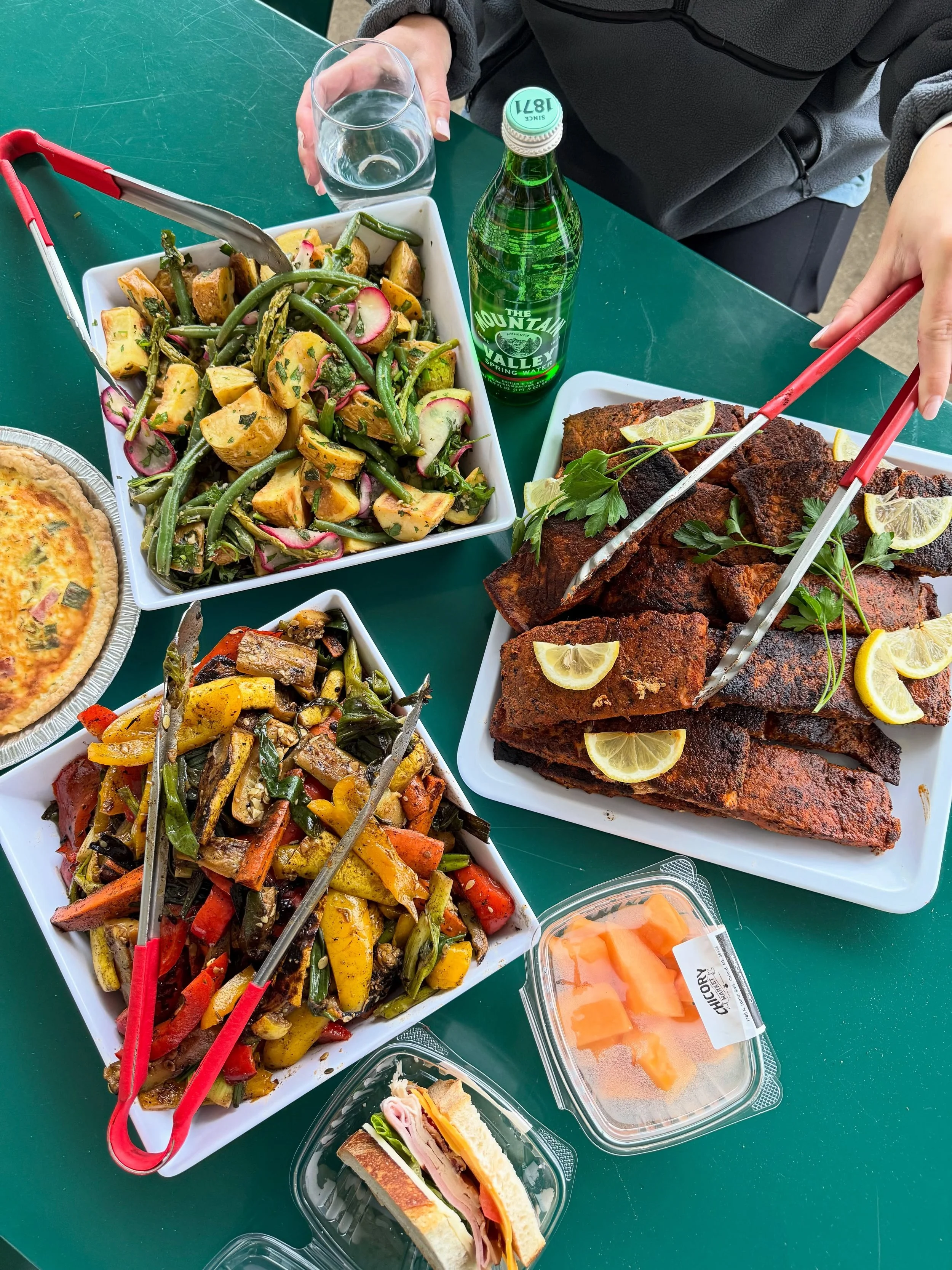 🎓 Congrats, graduates! 🎓

We&rsquo;re here to feed you for your graduation feasts! Stop by and find us stocked up on sandwiches, cut fruit, quiche, and your favorite deli items.

Blackened salmon is back on the deli menu and don&rsquo;t miss our ne