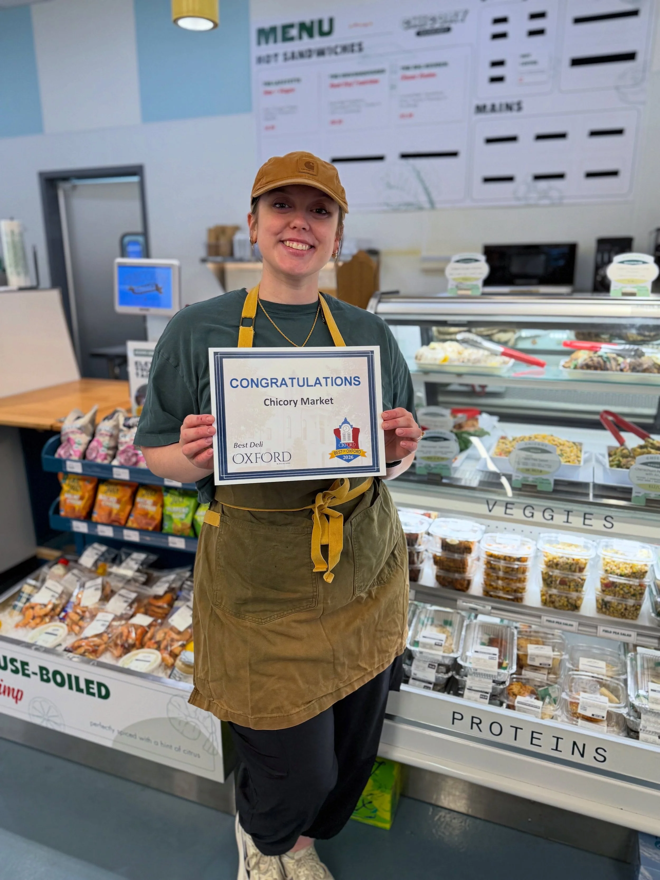 Y&rsquo;all voted us BEST DELI and we couldn&rsquo;t be more thrilled! 

Come shop our selection of freshly made sandwiches and wraps, meal deals, dips and spreads, and entrees. Whatever your dietary restrictions or preferences, we offer something fo