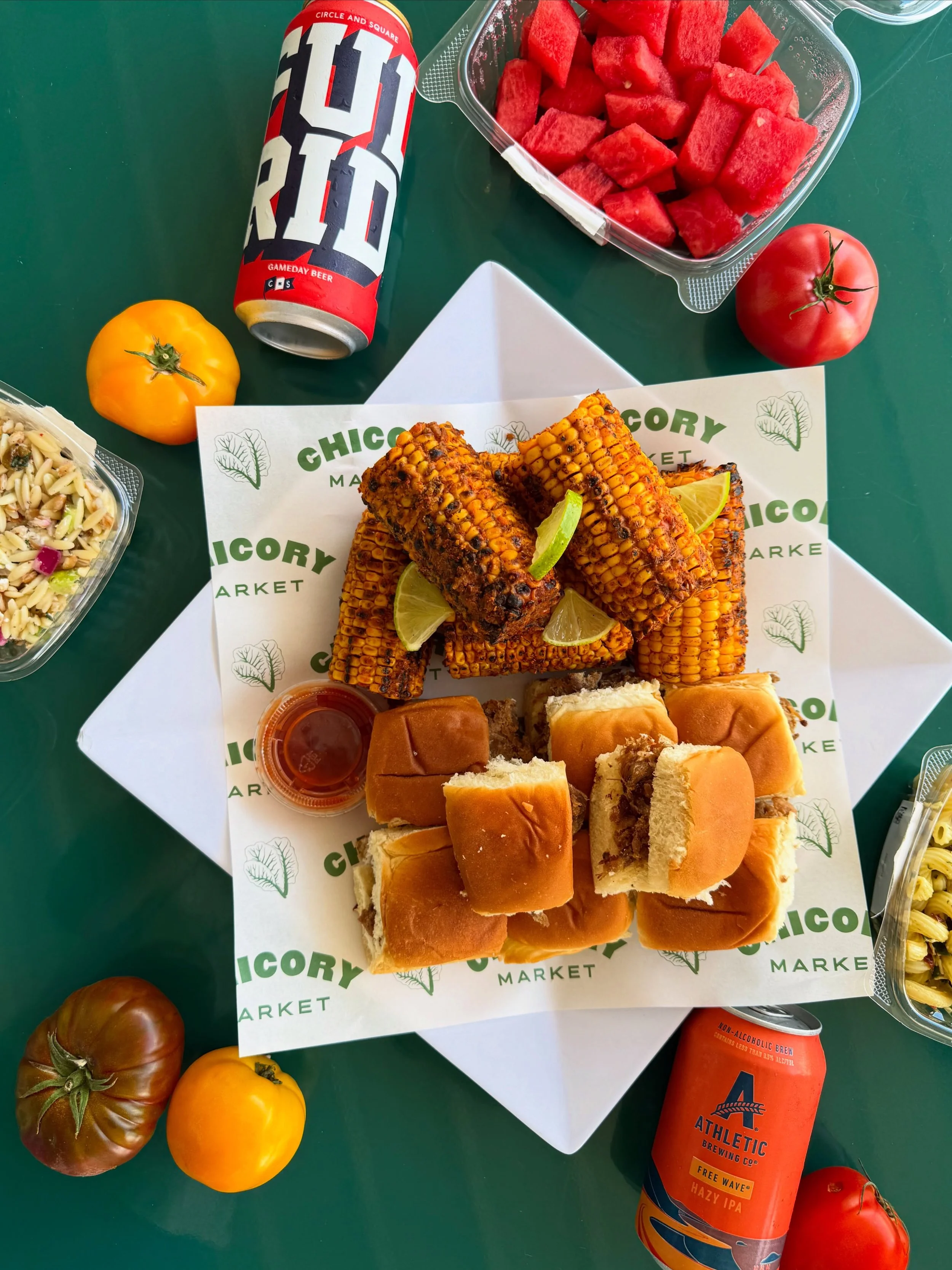 🍉 It&rsquo;s Labor Day Weekend! 🍉

We&rsquo;re here for all your BBQ needs! Our deli has plenty of pulled pork sliders and spiced grilled corn&mdash;perfect for taking to a party as an easy dish. 

We&rsquo;re also stocked on freshly cut watermelon