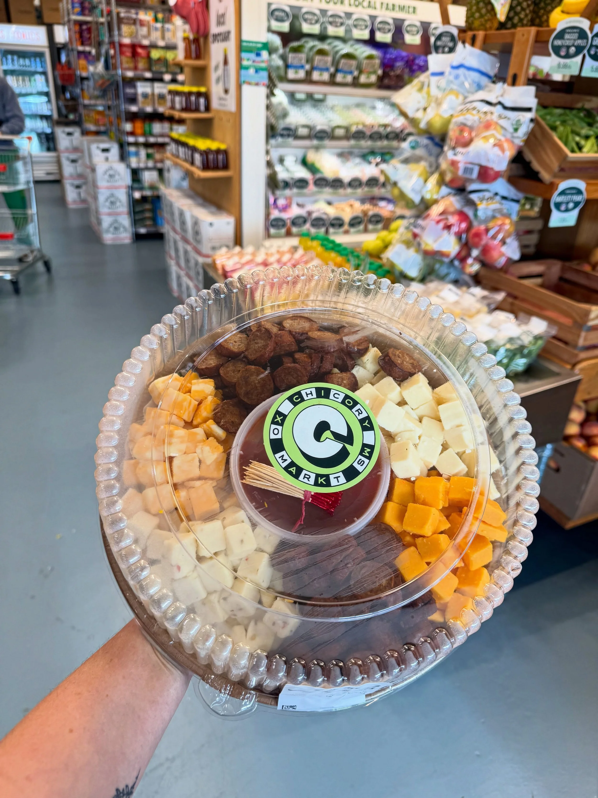 Still need some food for your Grove tent or watch party? We got you. 

Come by and snag a few treats to take to your tailgate. And for all you late game goers, any trays remaining after 2pm will be 25% off!

Come shop for all your supplies to cheer o