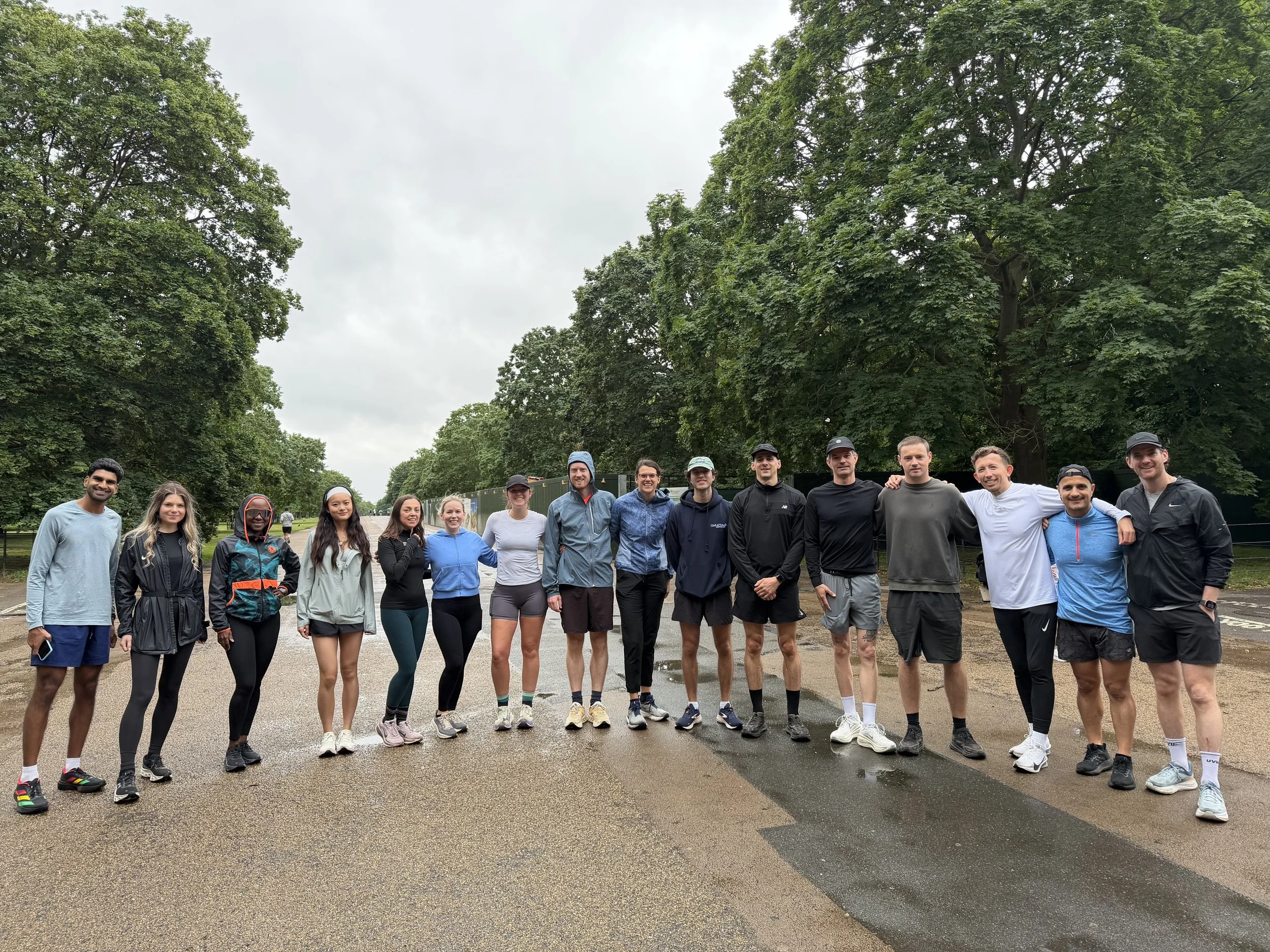 Running, Rain and Flat Whites