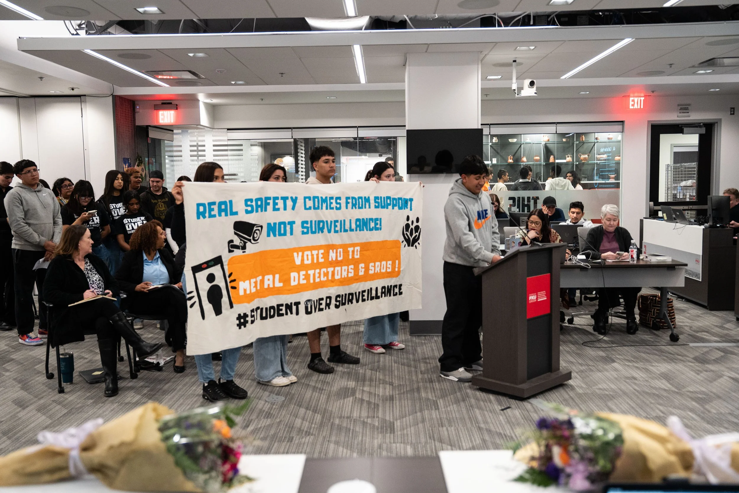 Student Over Surveillance: PXU Board Meeting