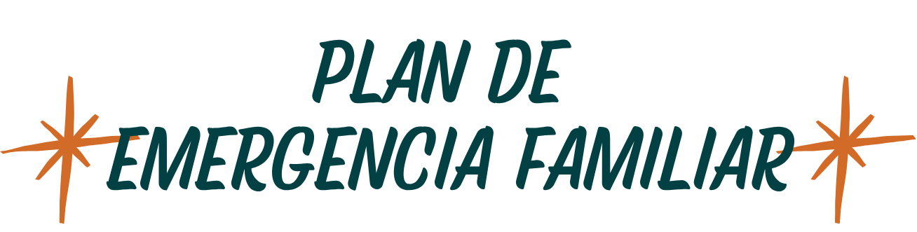 Plan de emergencia Familiar