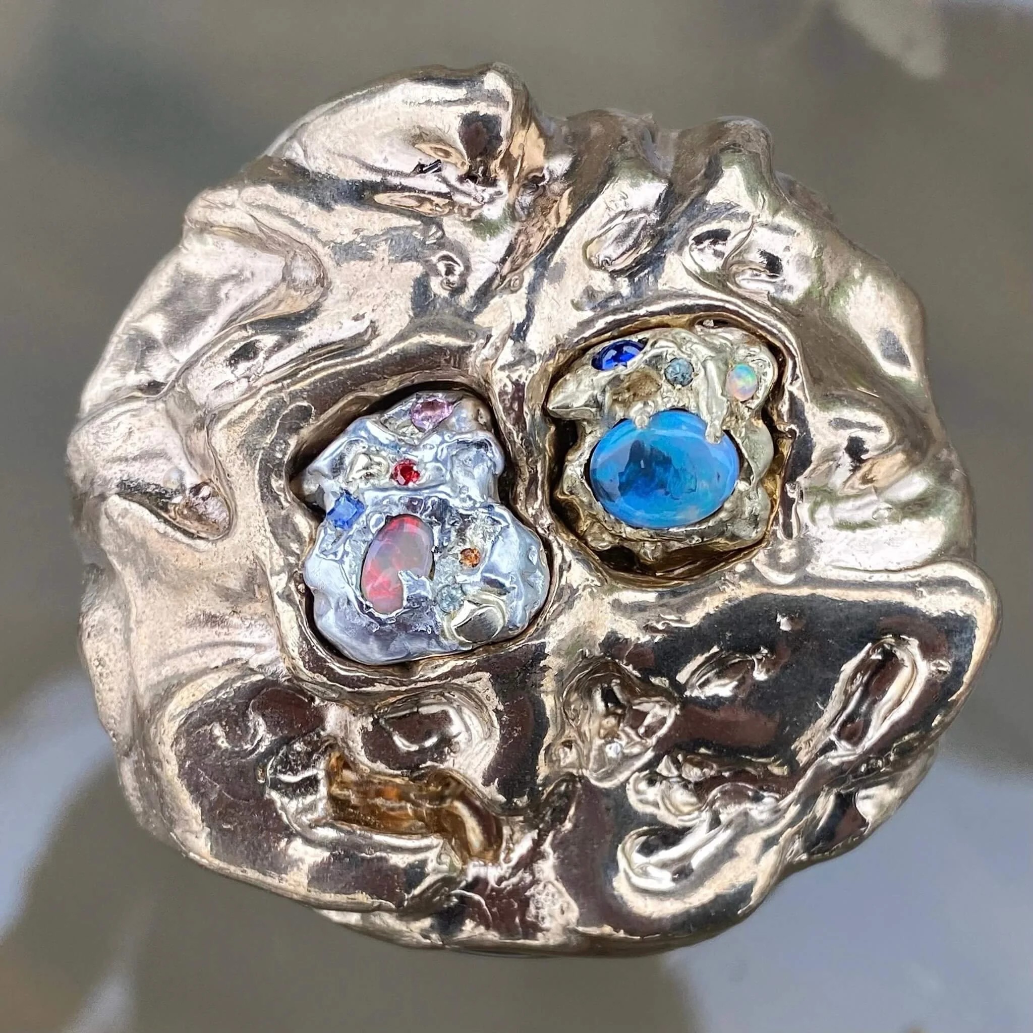 Pendants and pod for Alice & Cam's wedding ceremony