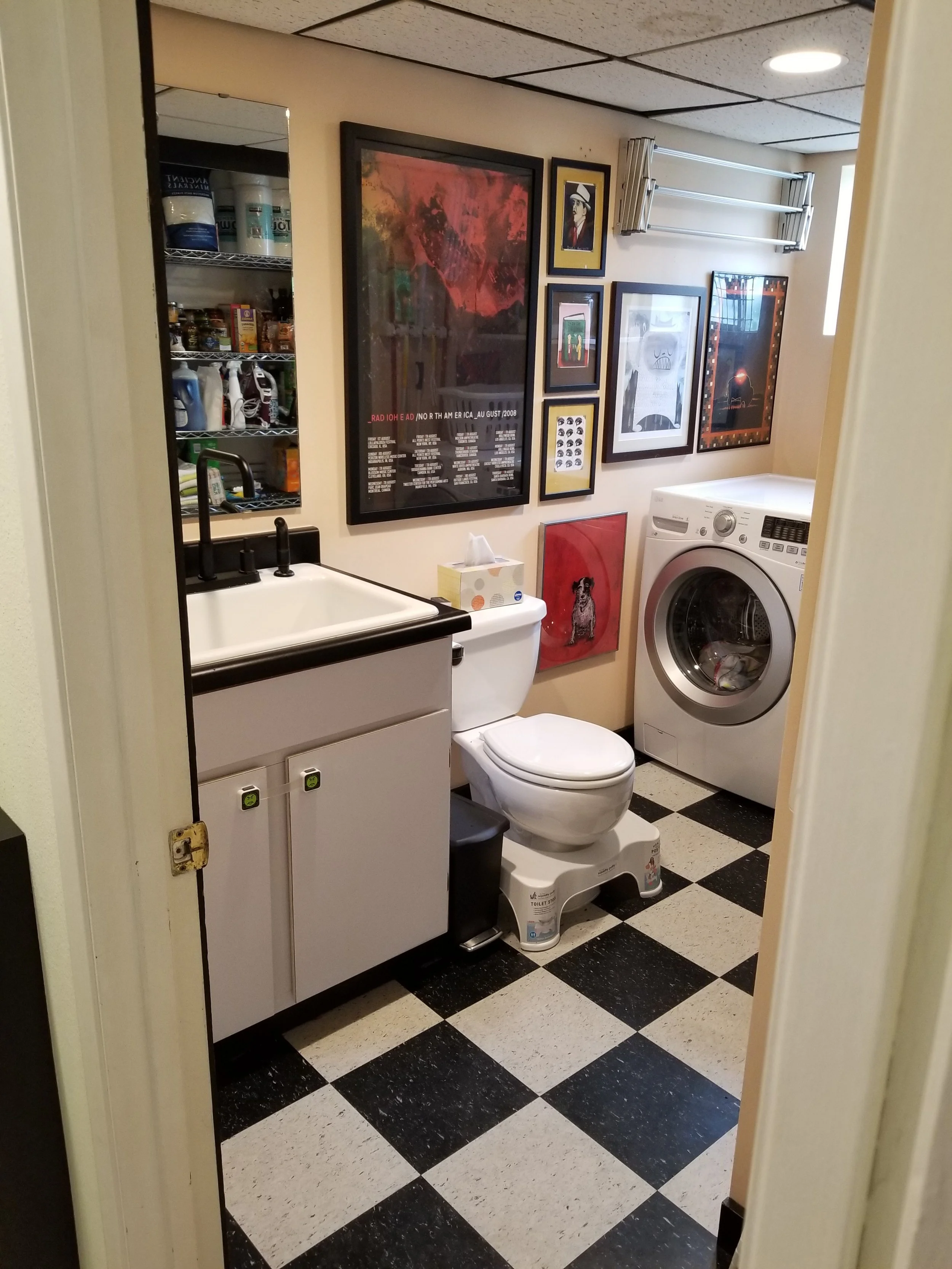 Before: Laundry Room