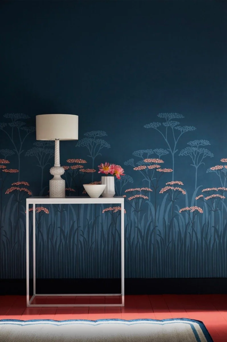Little Greene Tapete Baden-Baden