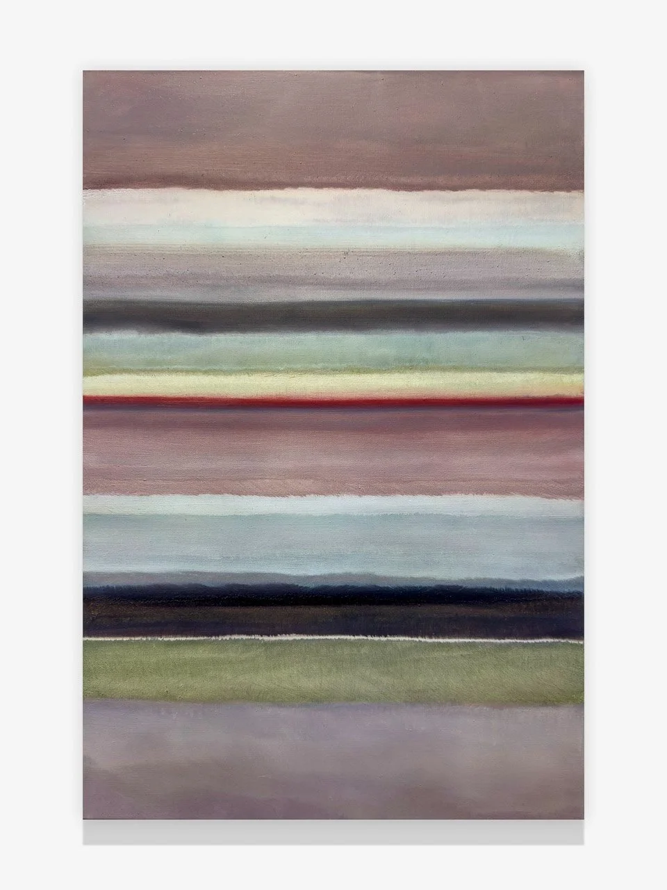 Min Woo Nam    
  Composition II,   2025  
Egg tempera, pigment and oil on linen  
60 x 40 cm