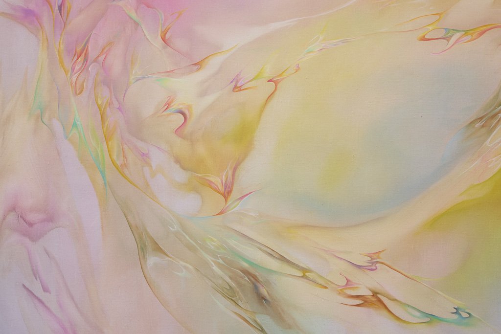 Detail of I Long to Return to the Golden Field of My Dream, 2025