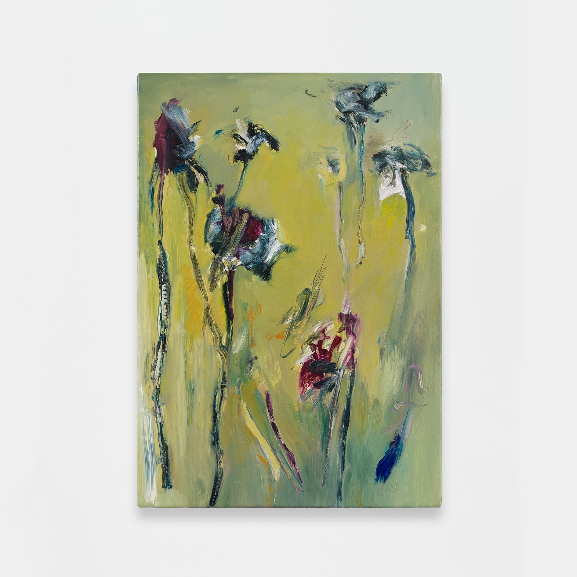 Tianyue Zhong 
Spiral, 2025 
Oil on canvas 
46.4 x 31.8 cm (18.25 x 12.5 in)