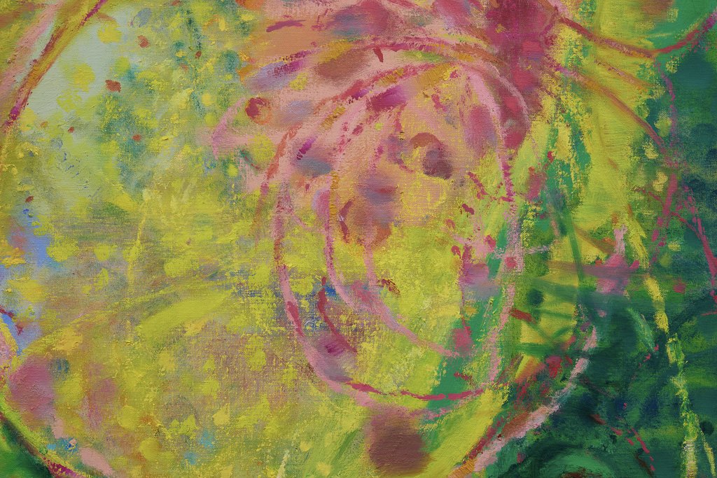 Detail of The Drifting Hum of what was Never Named, 2025