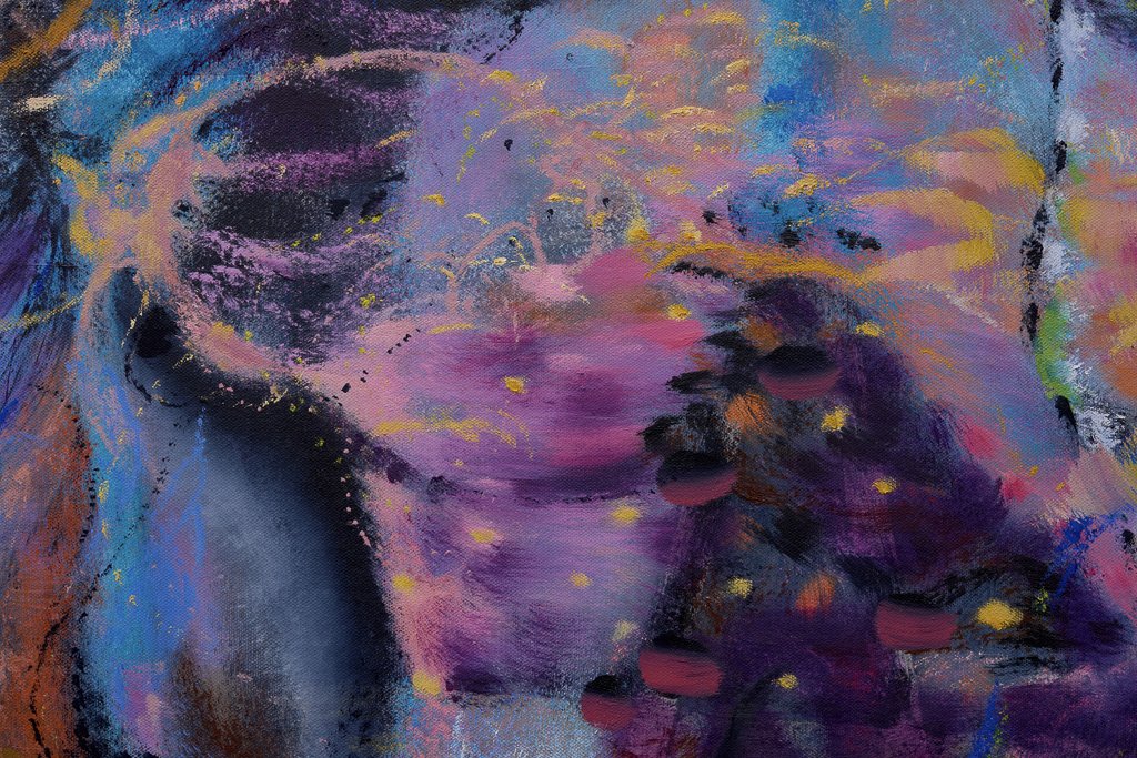 Detail of We Vanish where the Dreams Go By, 2025