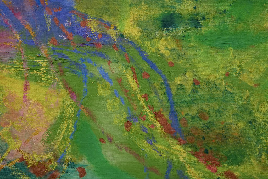 Detail of The Drifting Hum of what was Never Named, 2025