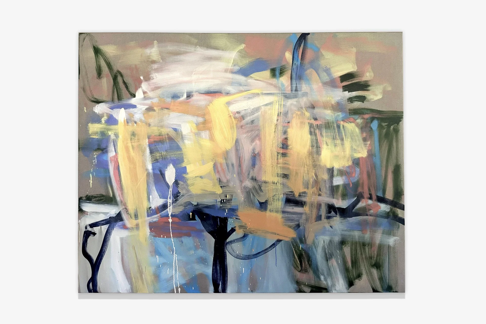 Catherine Long
I opened my eyes to the light
of dawn, 2025
Oil on linen
130 x 160 cm (51 x 63 in)