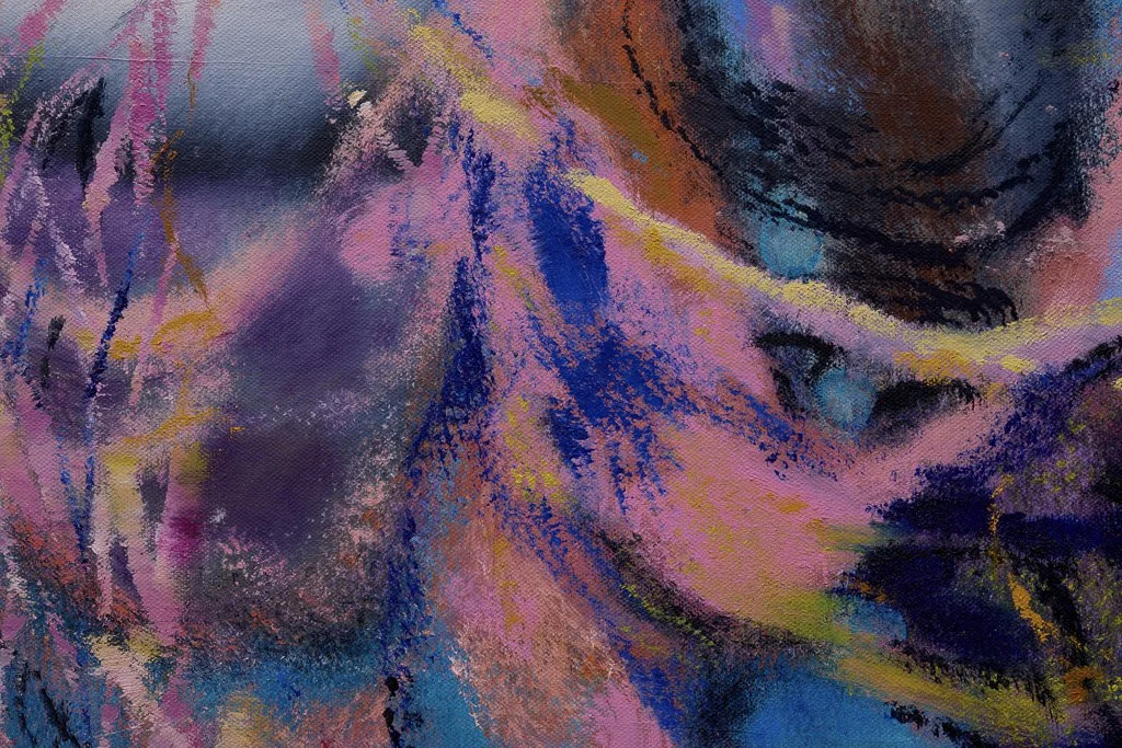Detail of We Vanish where the Dreams Go By, 2025