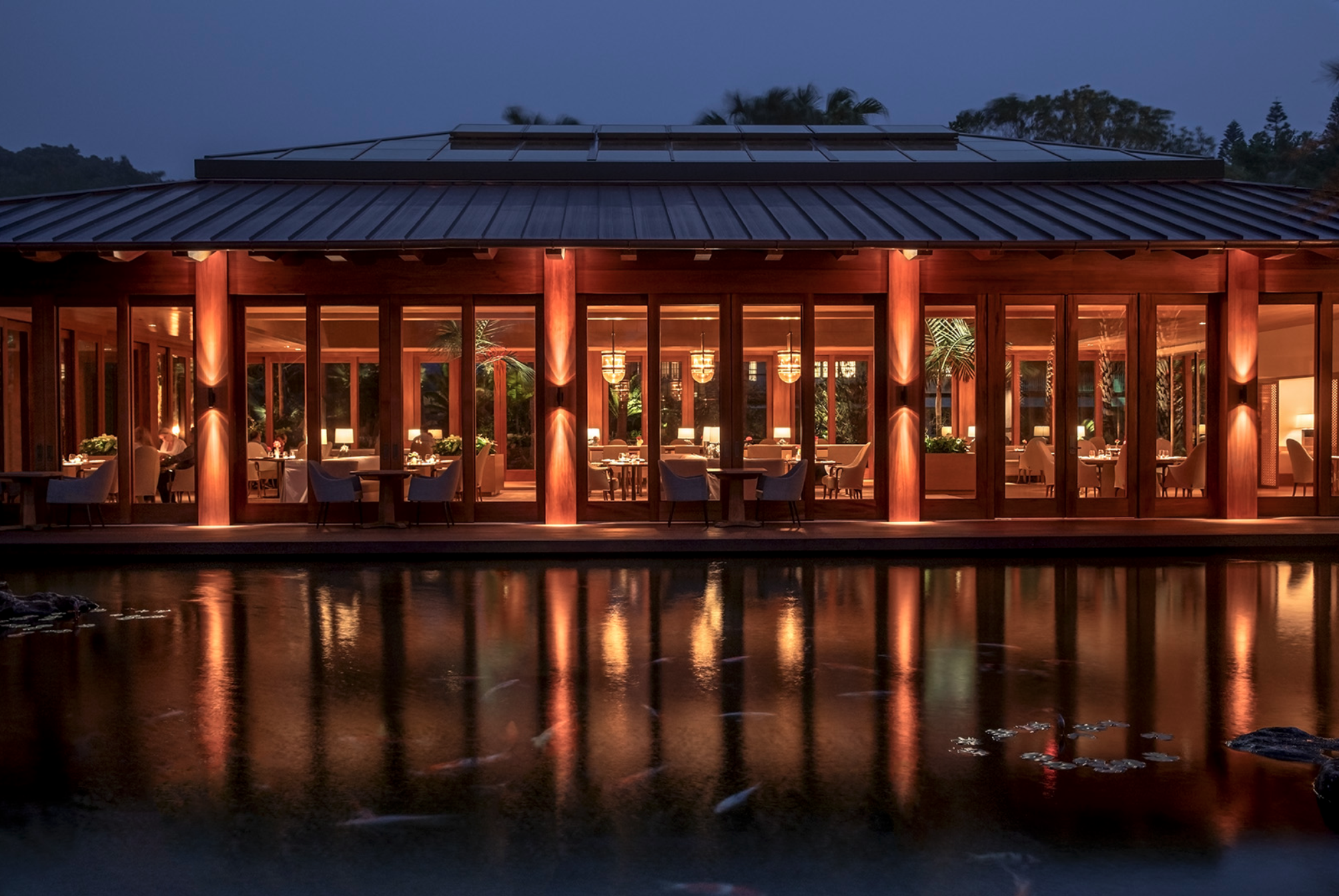 Dining Conservatory at Sensei Lana'i