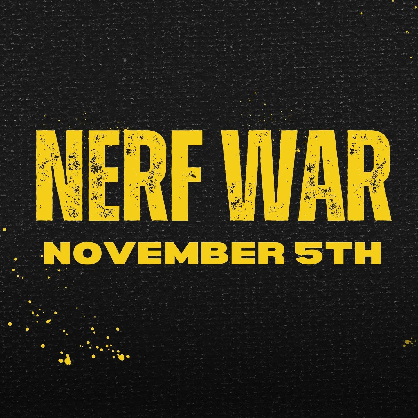 UNITED NIGHT!
Excited to gather all our crews and Hype too tomorrow night for a legendary Nerf War and praise party.

Make sure you bring a friend along and lets find out who will win the Crew Cash this month!