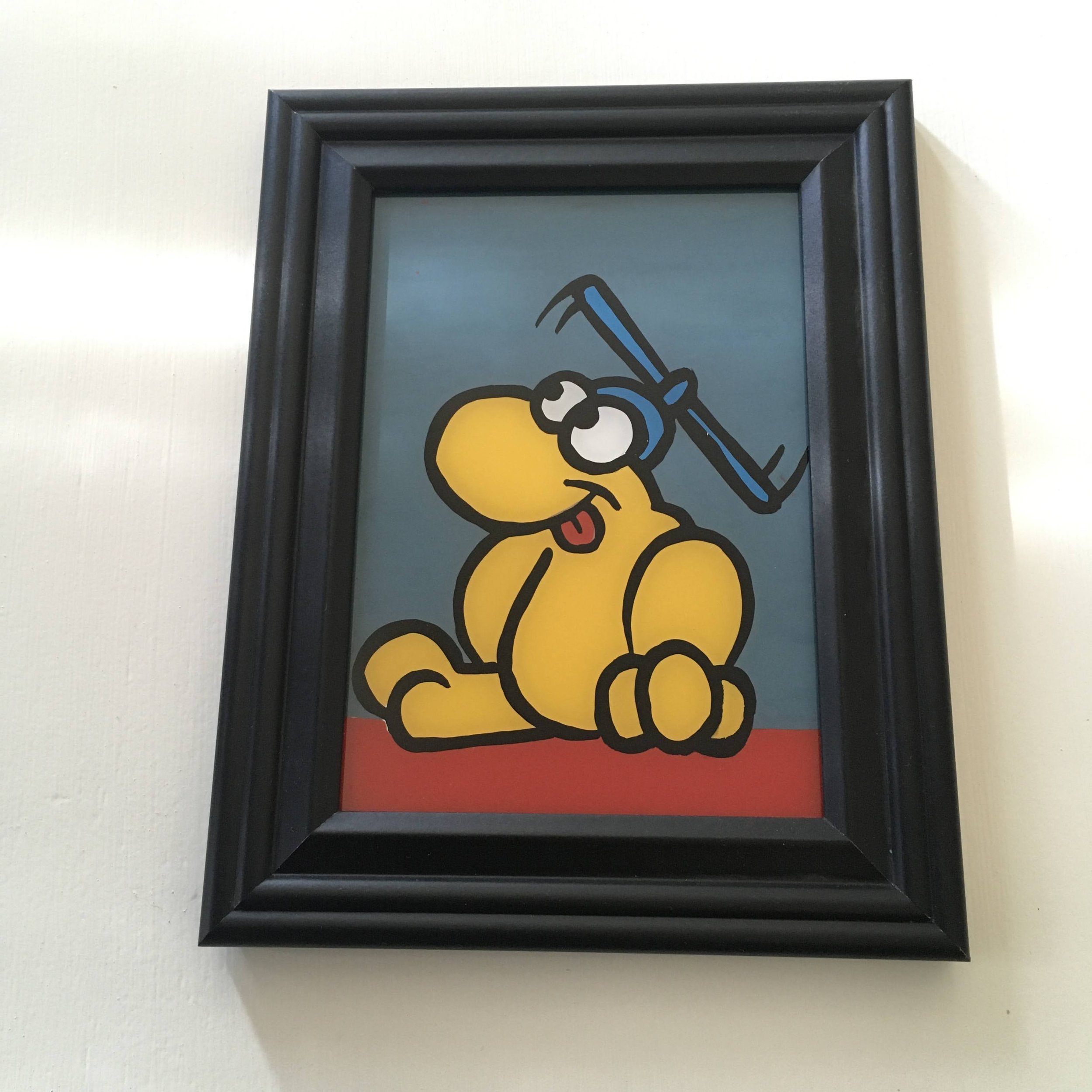 Hand-painted signage for small business with unique design in Oakland, CA