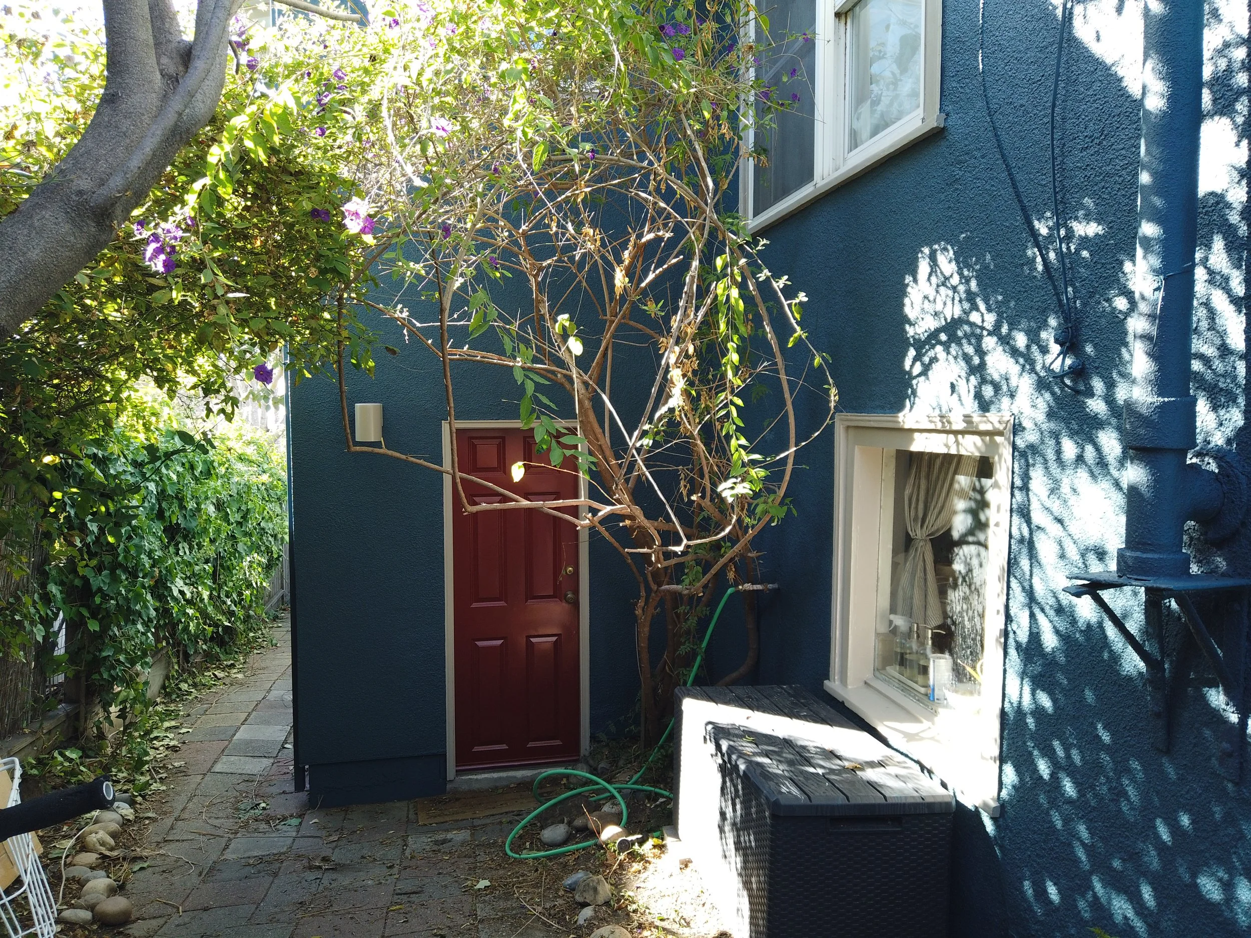 Professional exterior painting of a residential home with detailed trim and siding in Berkeley, CA.