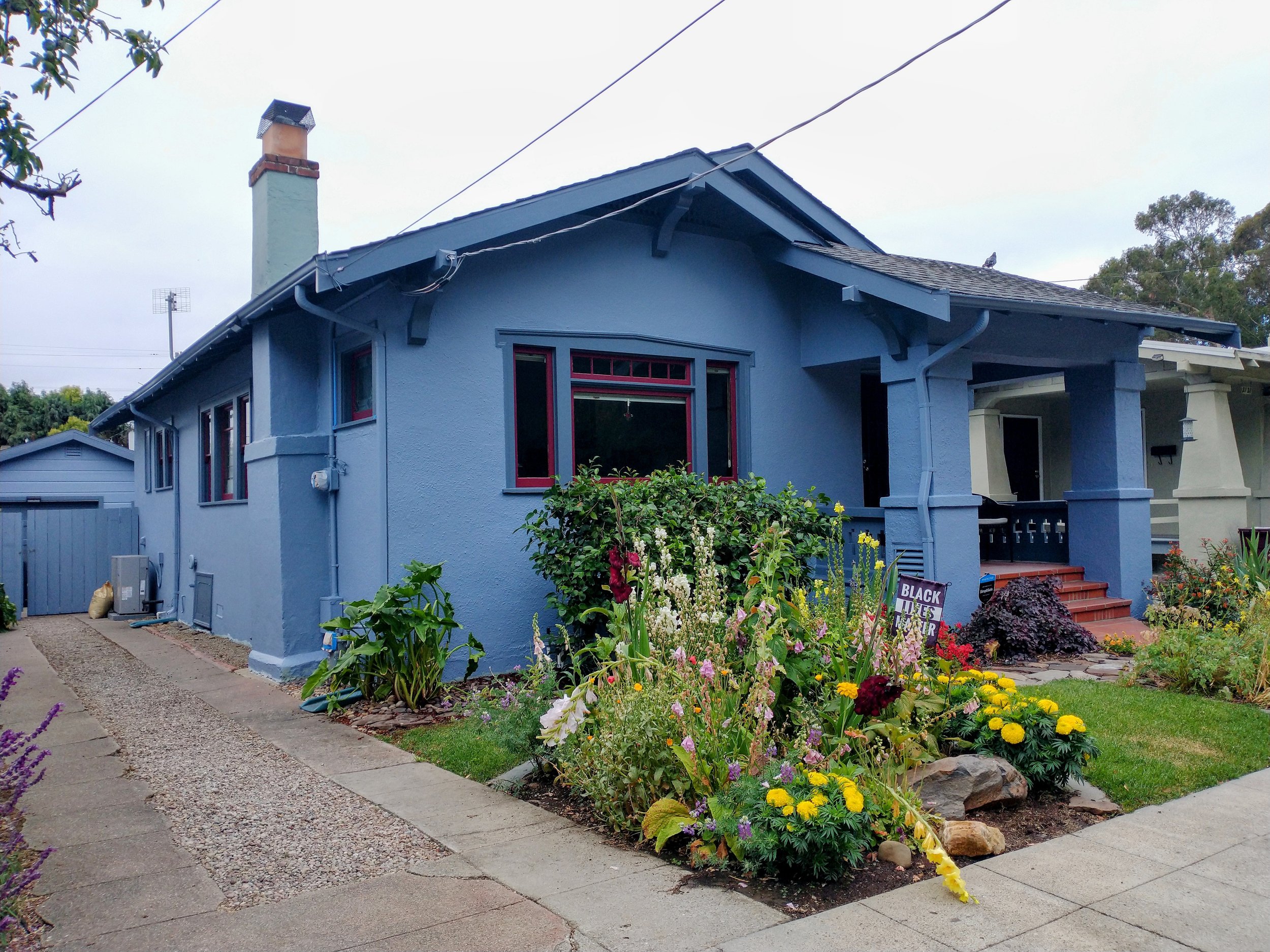 Exterior house painting with long-lasting materials and careful preparation in Oakland, California
