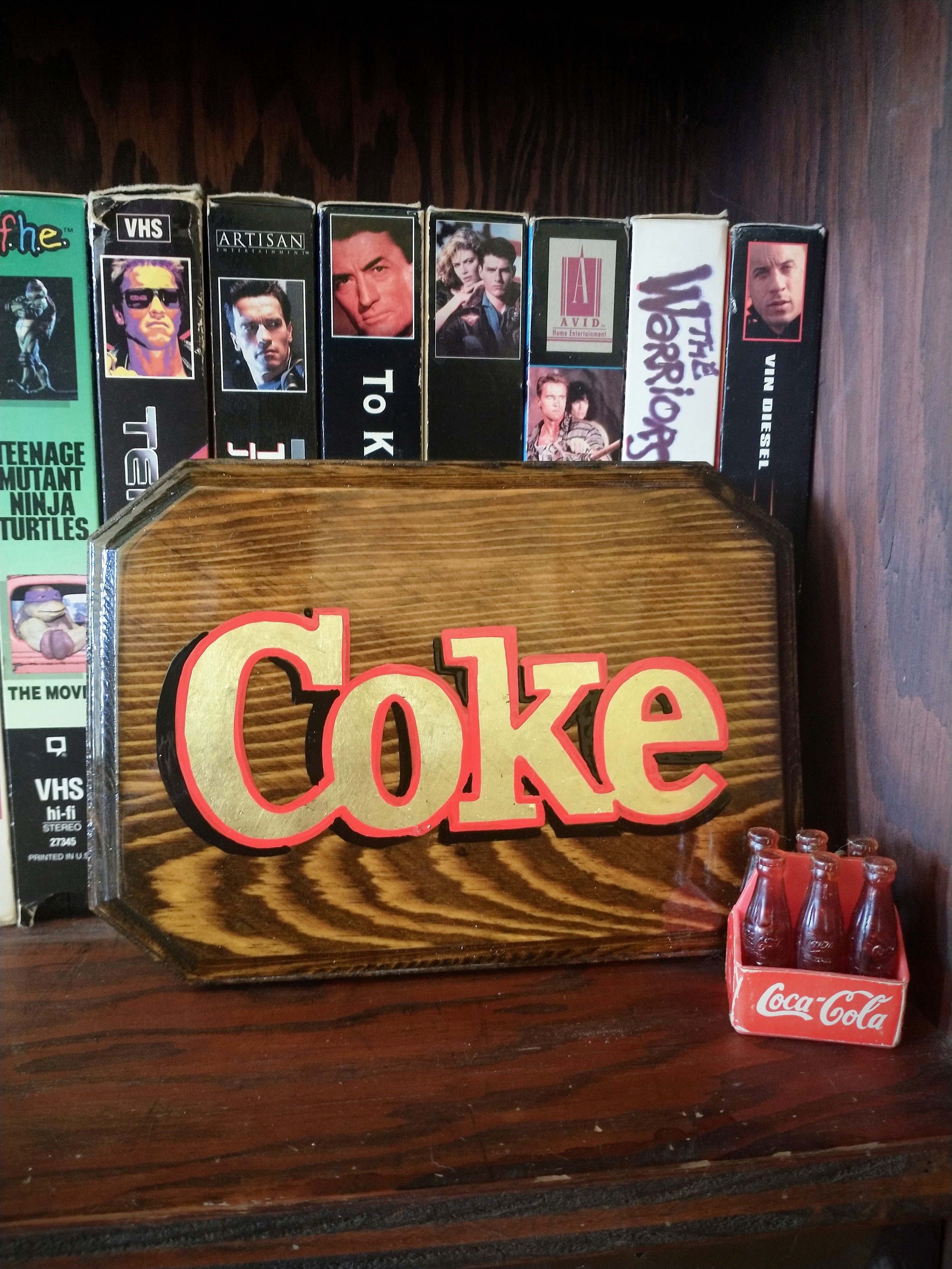 Hand-painted sign with traditional lettering techniques and durable outdoor finish in Oakland, CA.