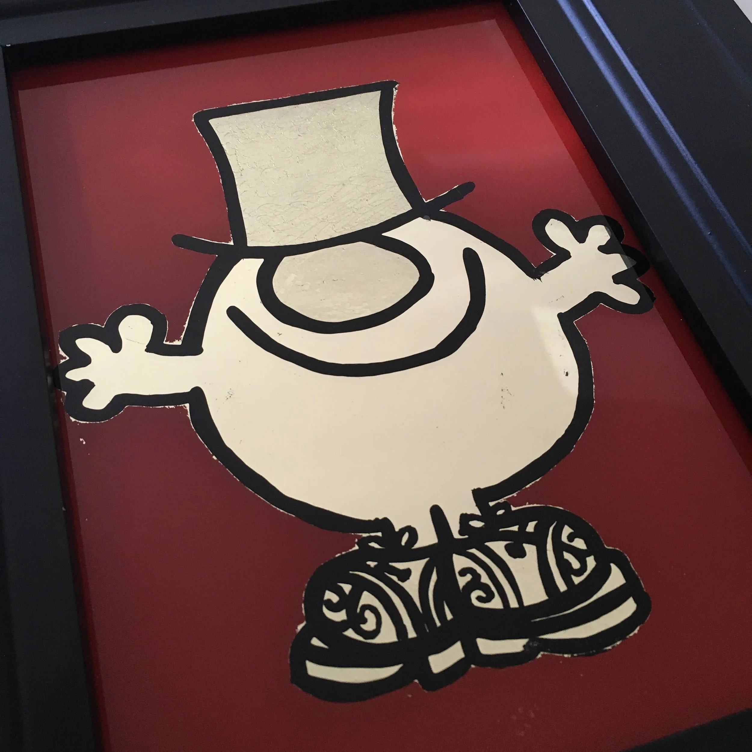 Hand-painted signage for small business with unique design and Oakland, CA