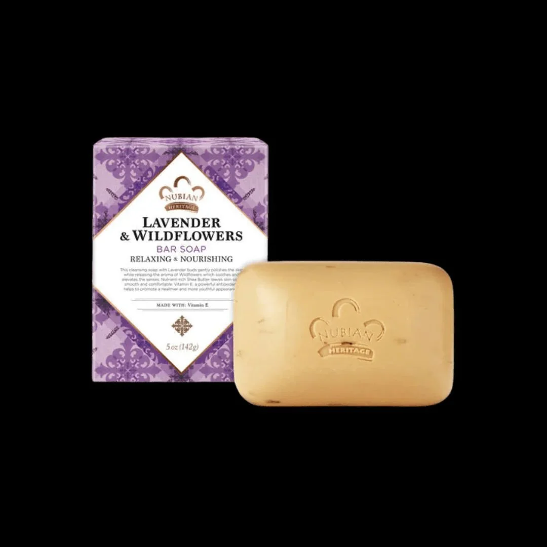 Nubian Heritage - Lavender & Wildflowers Bar Soap