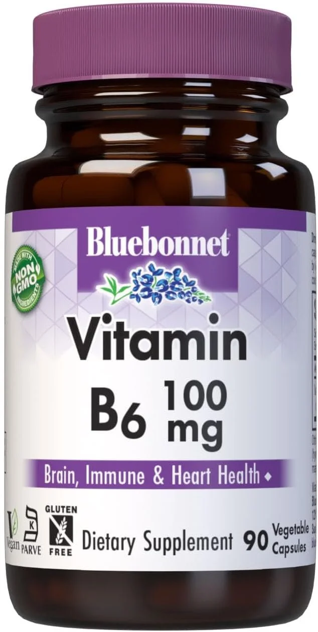 Bluebonnet - Vitamin B6 100mg