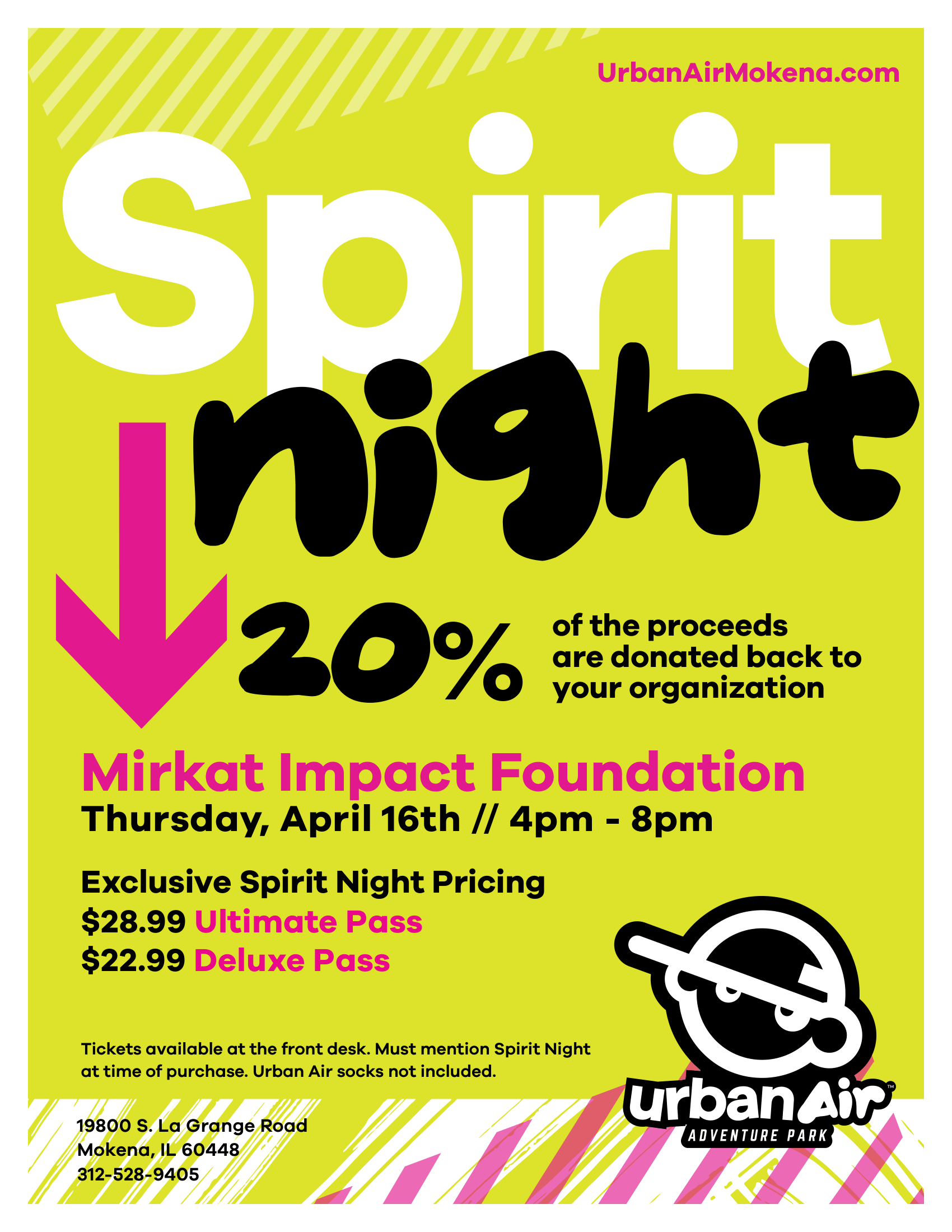 Urban Air Spirit Night