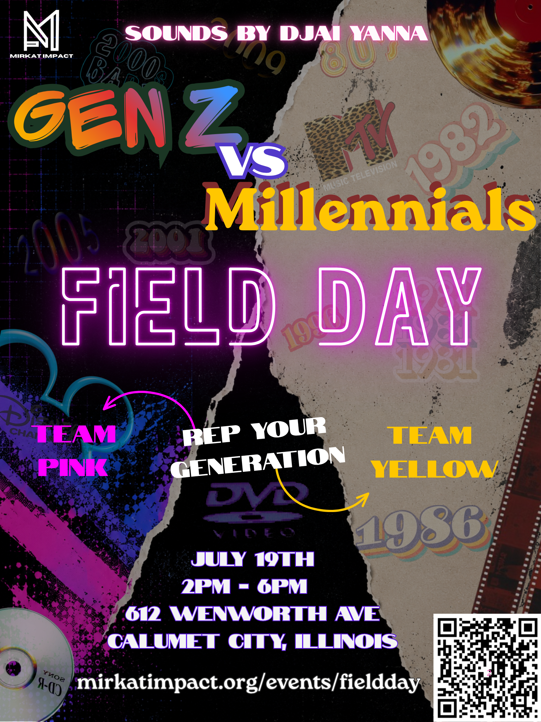 Gen Z vs Millennials Field Day