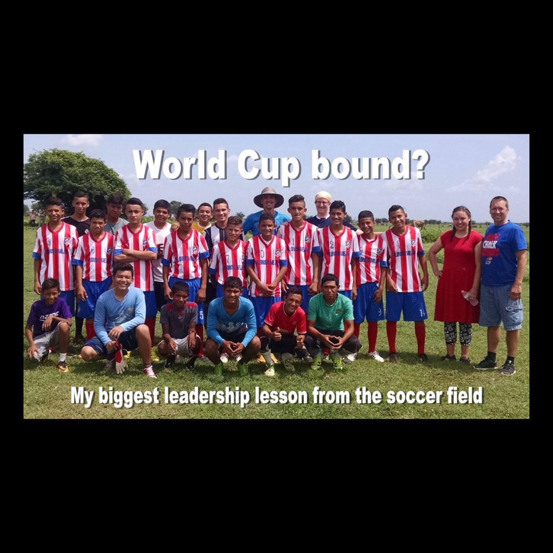 Leadership lesson from the Soccer pitch