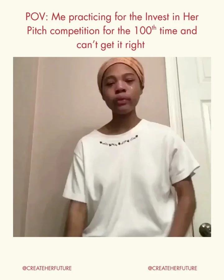 👀 POV: You just realized you might be pitching in front of 5 powerhouse judges at the Invest In Her Pitch Competition! 💅🏽💻💸

We received 300+ applications (yes, we read every single one 👀) and choosing the finalists was so hard because you girl
