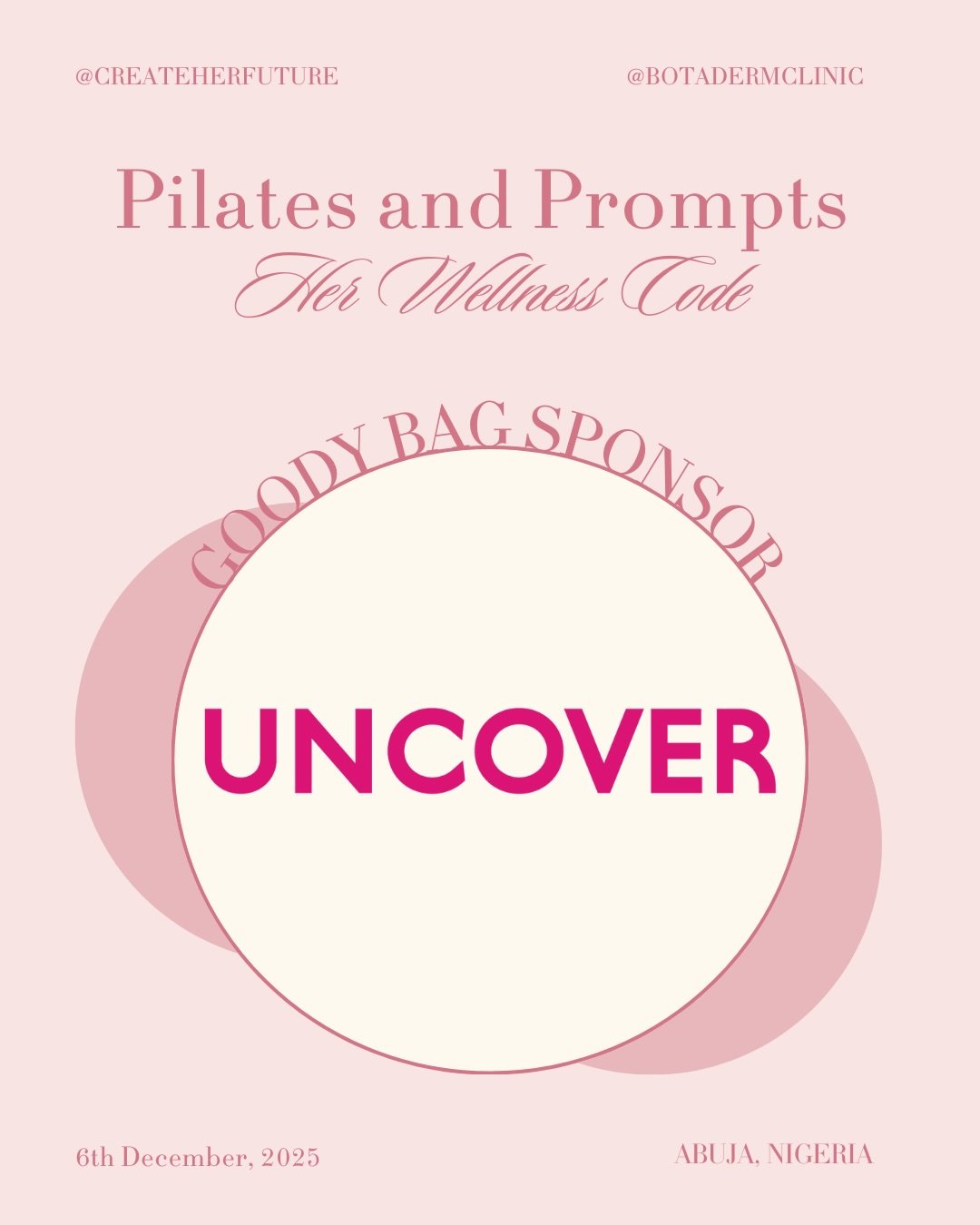 This Saturday&rsquo;s Pilates &amp; Prompts event is made possible by an incredible community of brands that believe in wellness, empowerment, and impact. ✨

We are so honored to introduce our amazing sponsors who are helping us create a transformati