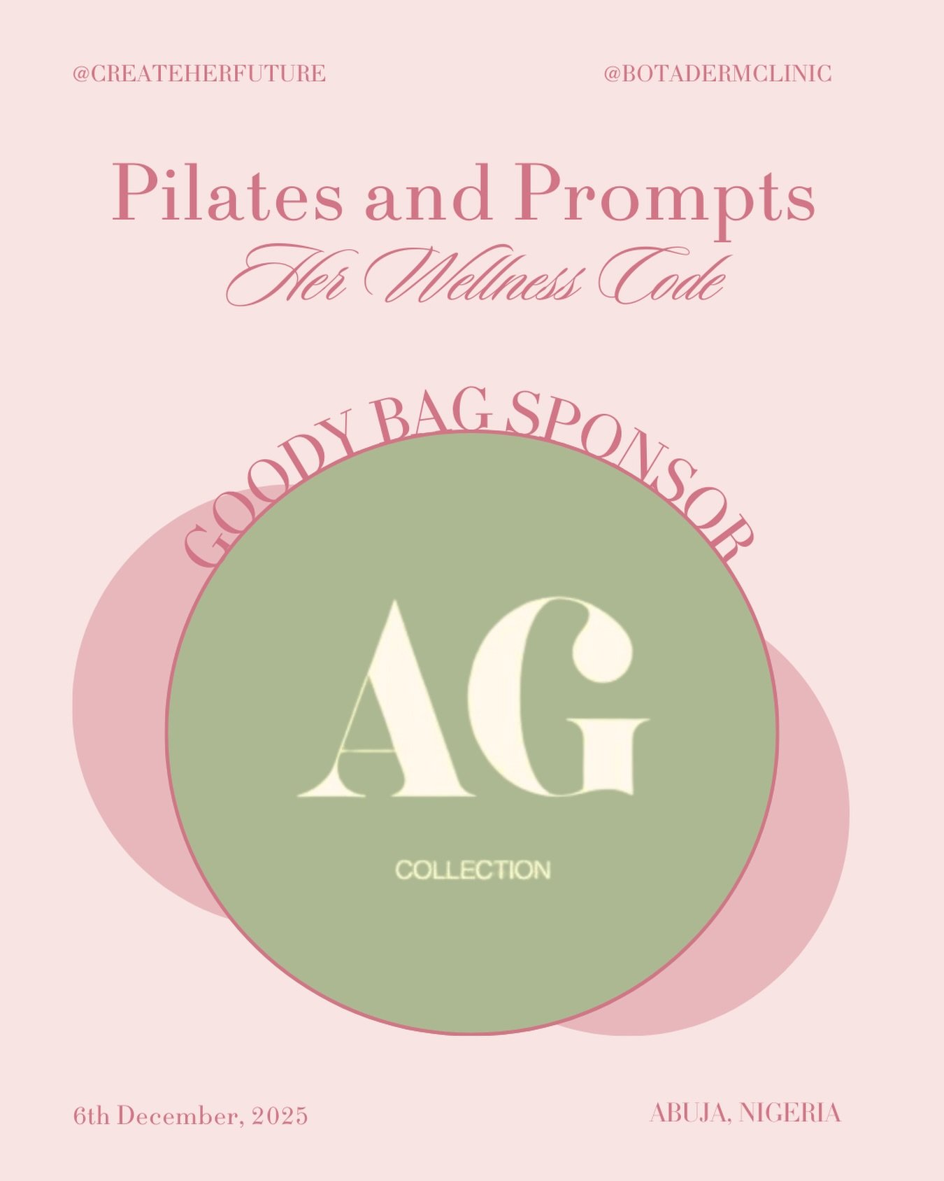 ✨ A huge thank you to our incredible Goody bag Sponsor, @abuja_girls_jewelry ! ✨

We are so grateful to have @abuja_girls_jewelry as part of the Pilates &amp; Prompts experience this Saturday! Their support helps us create a beautiful, mindful event 