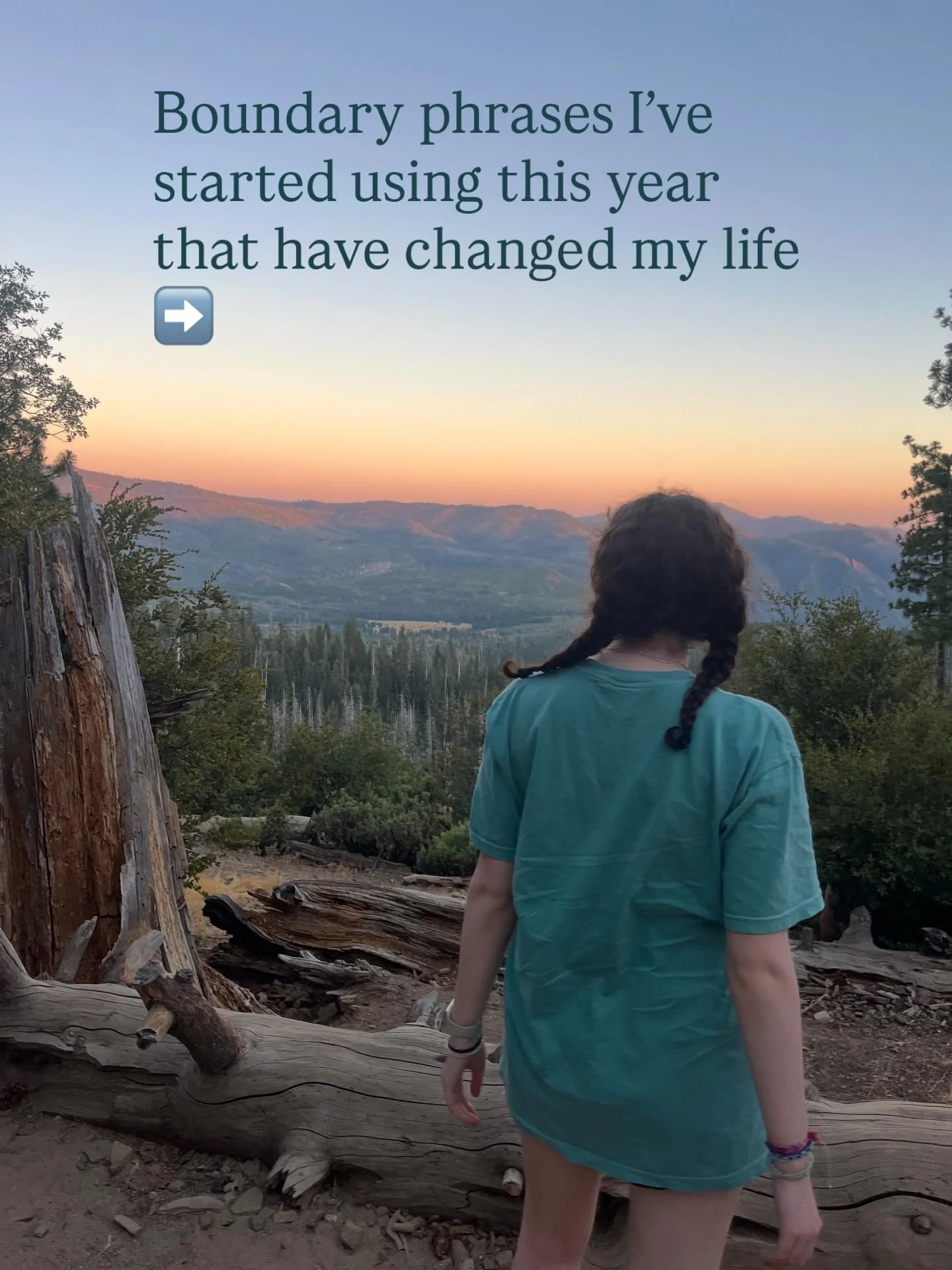 I find it helpful to have phrases like this in my back pocket when I am navigating how to protect my time and energy! 

#health #boundaries #holliewellness #holisticwellness #boundaryphrases