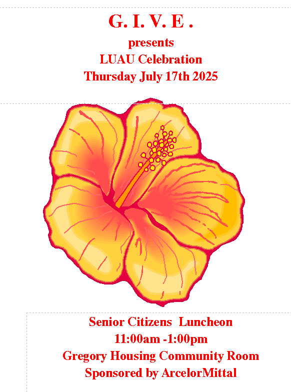 Luau Style GIVE Luncheon