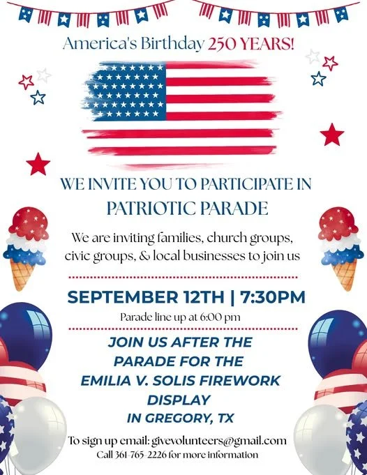 Patriotic Parade & Fireworks Display