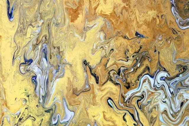 a painting of colors