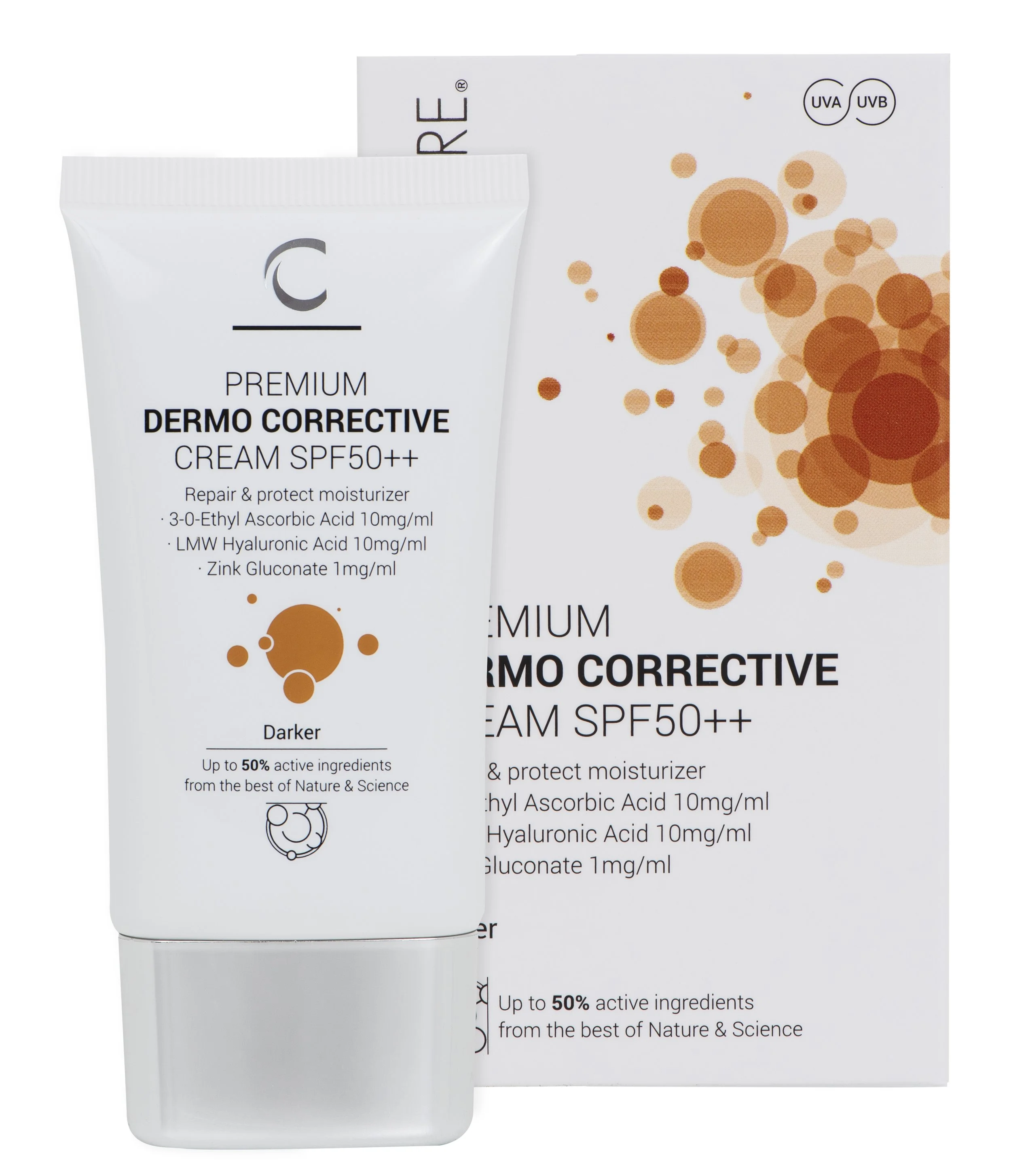 Dermo Corrector Cream SPF50 Olive to Dark