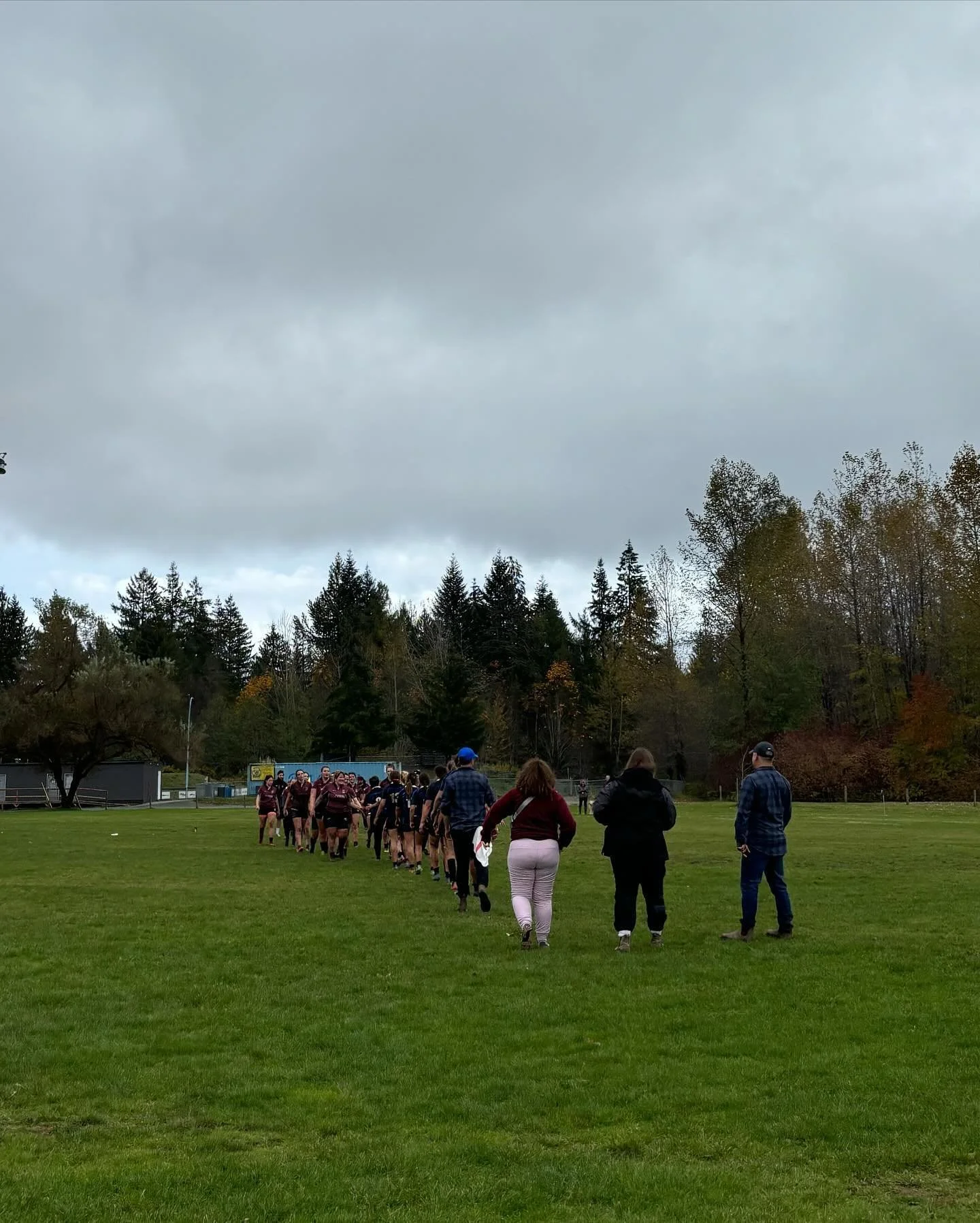 A wet and muddy Saturday up in Comox with one of our women&rsquo;s teams. A huge win made it all worth it!