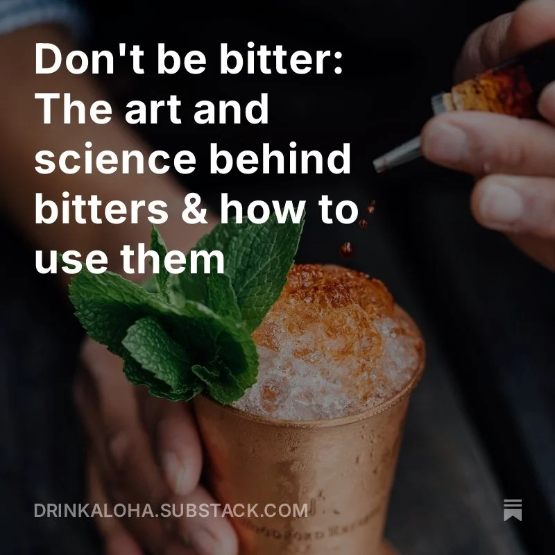Don’t be bitter: The art and science behind bitters, and how to use them.