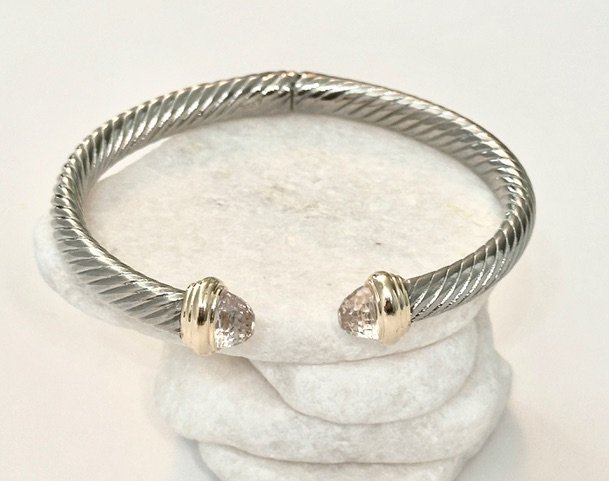 Crystal Tips Bracelet