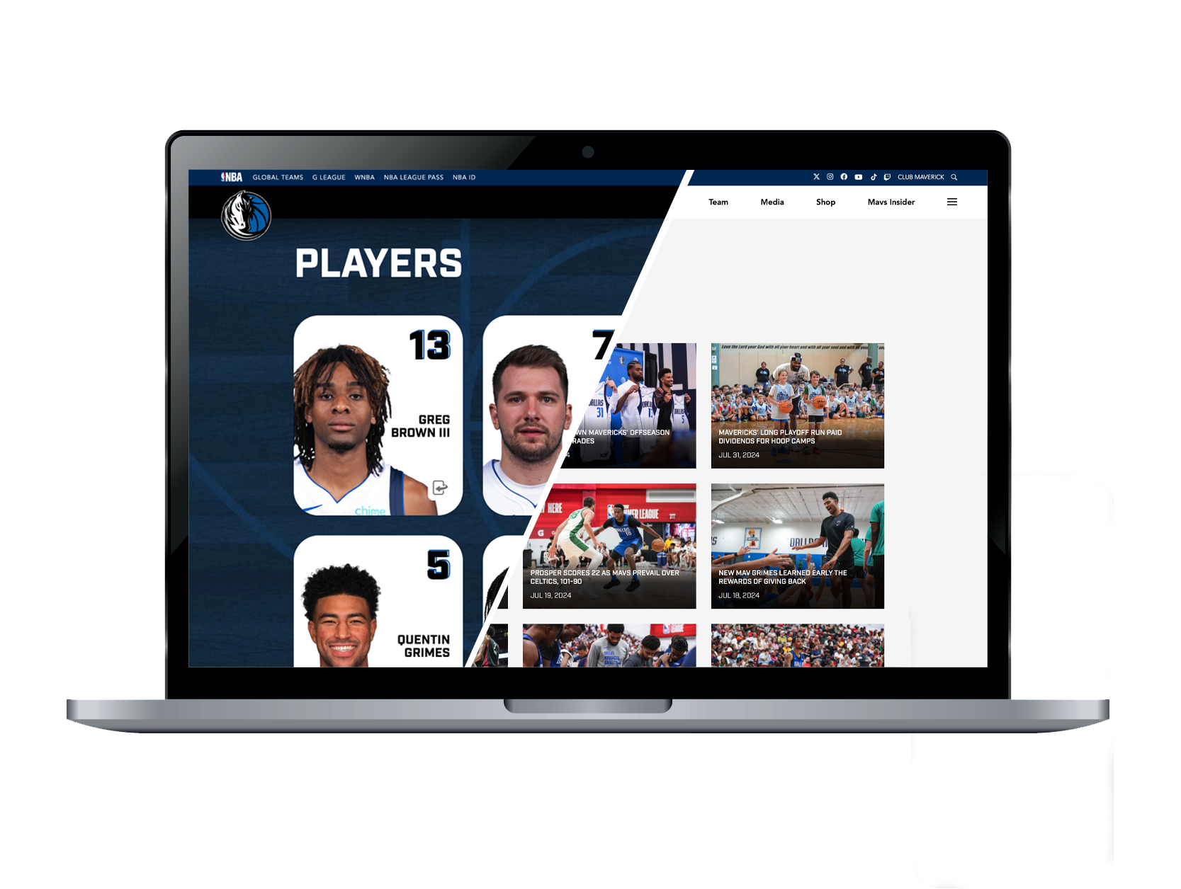 Mavs:News Page Mockup.png