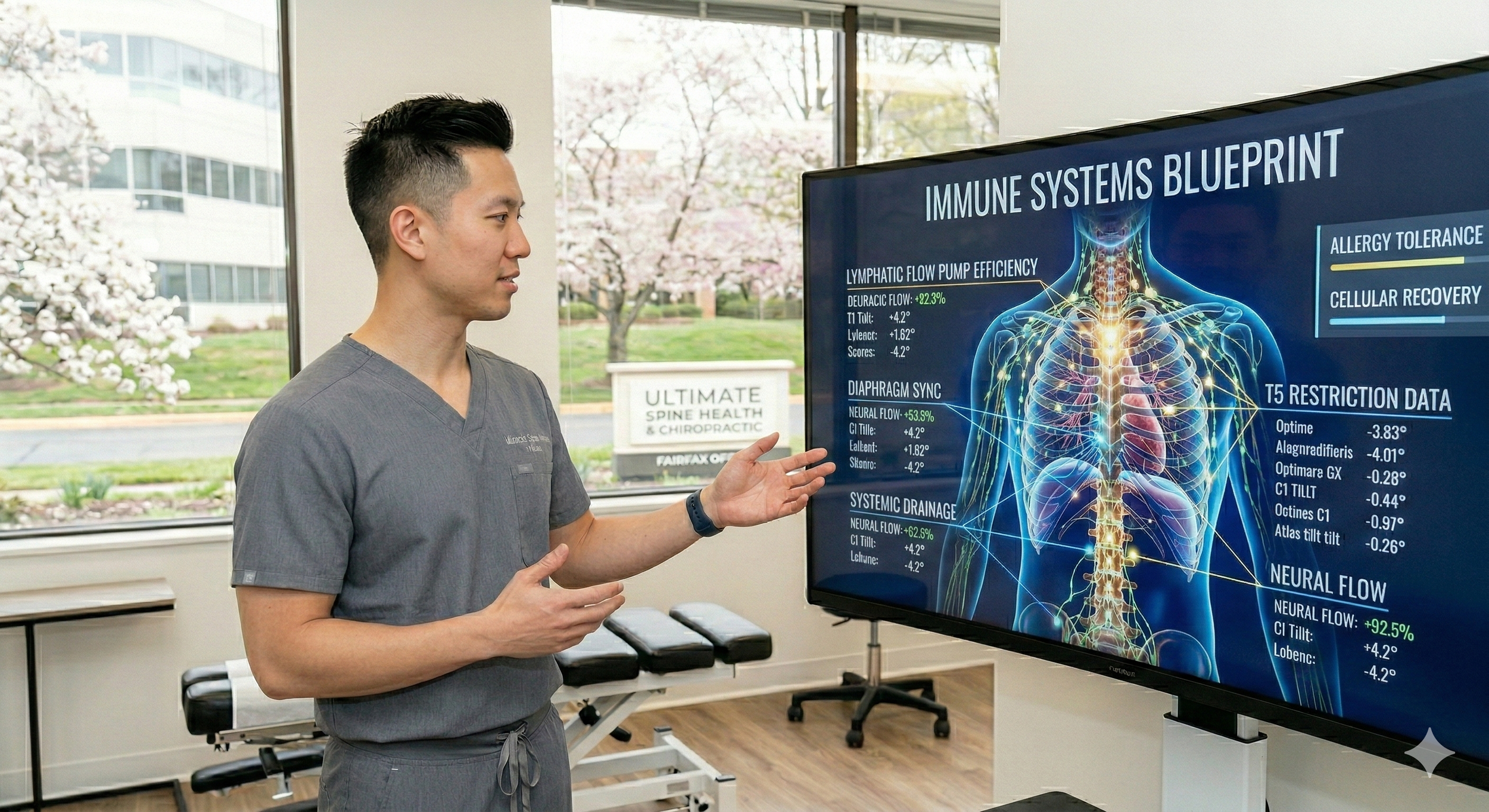 Thoracic Alignment and the Immune System: The Lymphatic Flow Connection Fairfax VA
