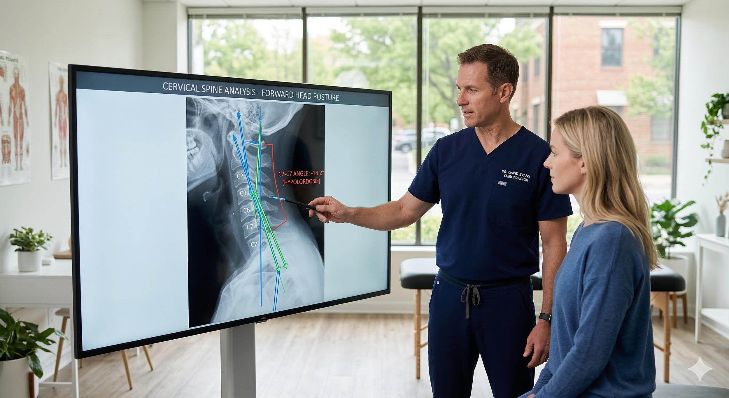 The Professional's Scourge: Measuring the "Tech Neck" with X-ray Precision Fairfax, VA
