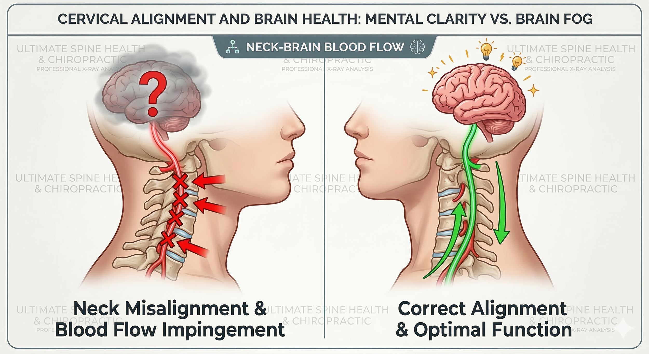 Brain Fog &amp; Fatigue: Is Your Neck Cutting Off Your Brain’s Fuel Supply? Fairfax VA
