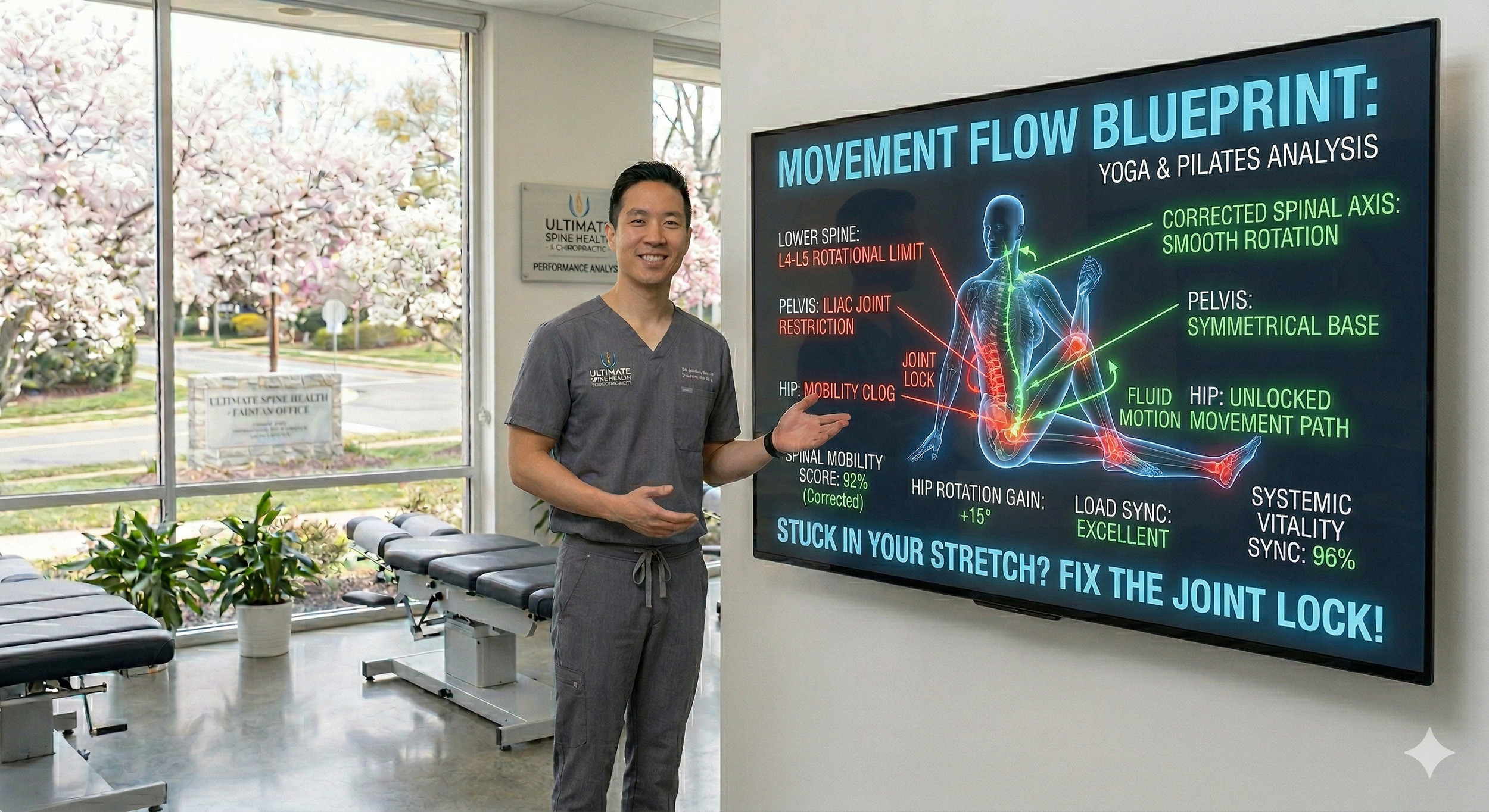 Stuck in Your Stretch? Why Yoga or Pilates Progress Depends on Joint Mobility, Not Just Flexibility Fairfax VA