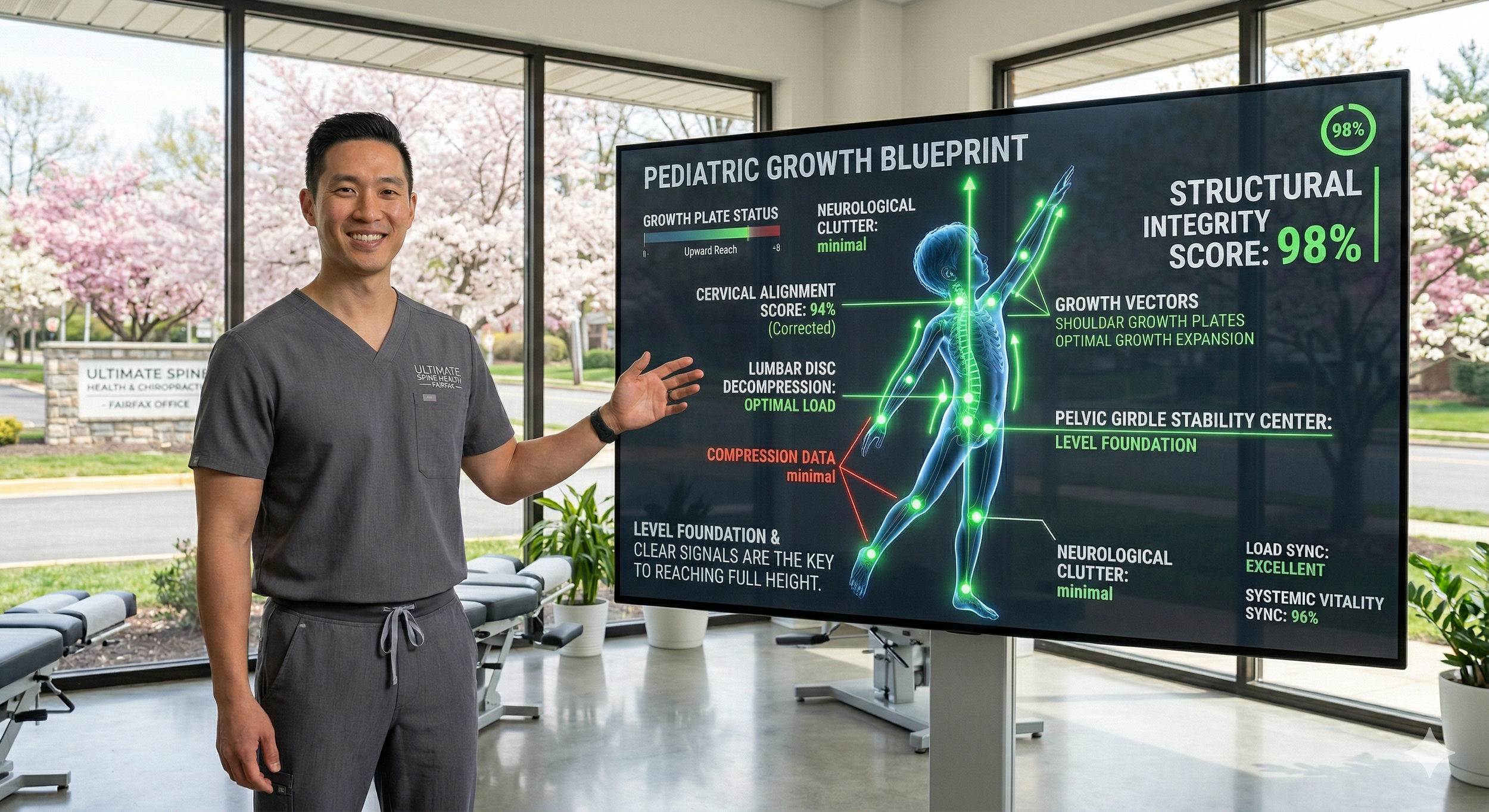 The Growth Golden Time: Why Spinal Alignment is the Catalyst for Your Child’s Height Fairfax VA