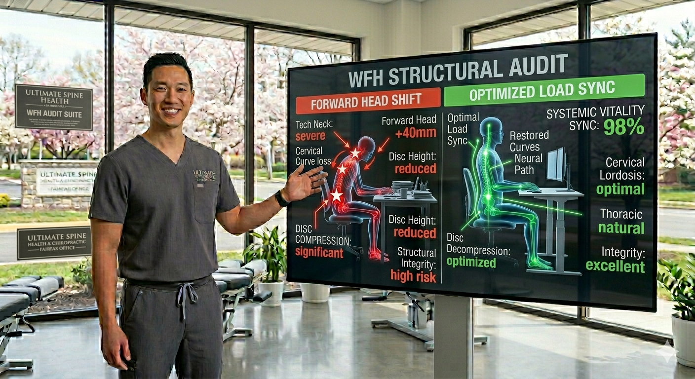 The Work-From-Home Audit: Is Your Spine Decaying Under the Load of Virtual Meetings? Fairfax, VA